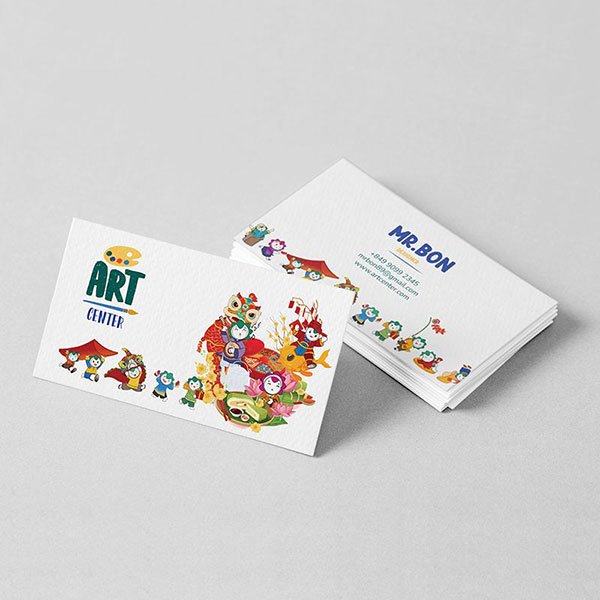 Danh thiếp giấy mỹ thuật